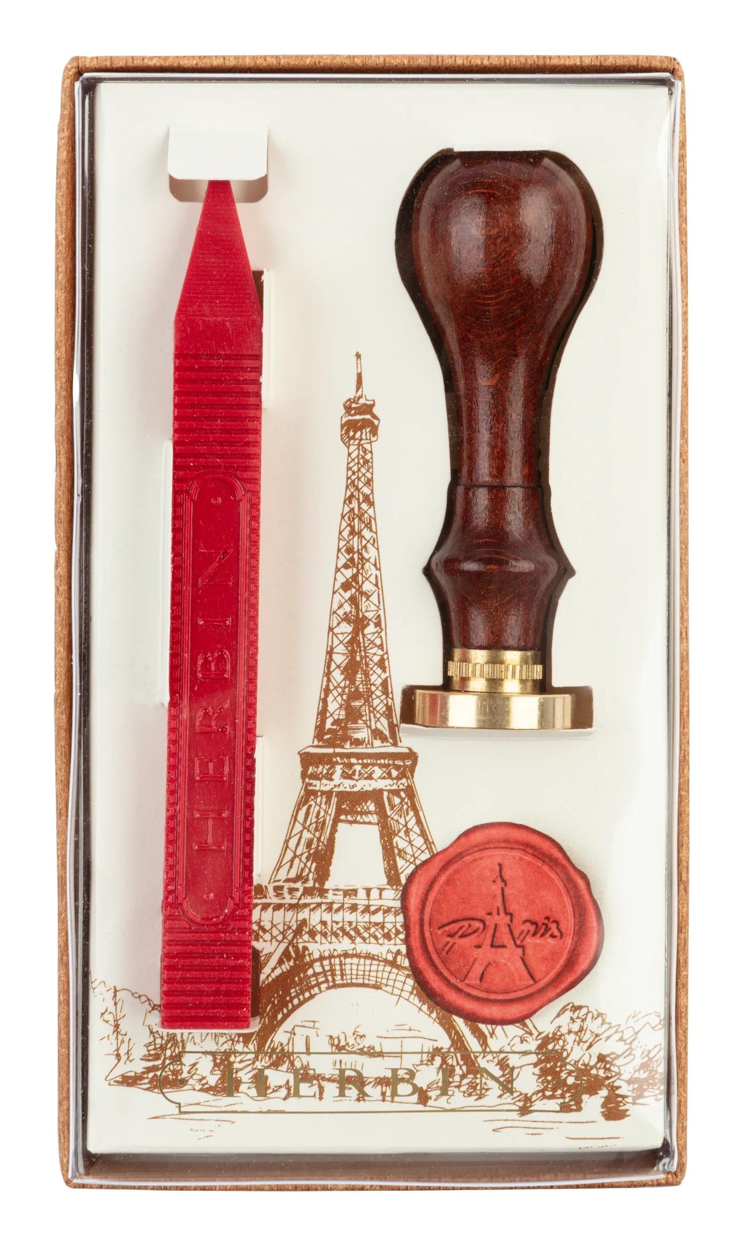 SCEAU SET + 1 BATON CIRE TOUR EIFFEL - Eiffel Tower - New (Pack x2)