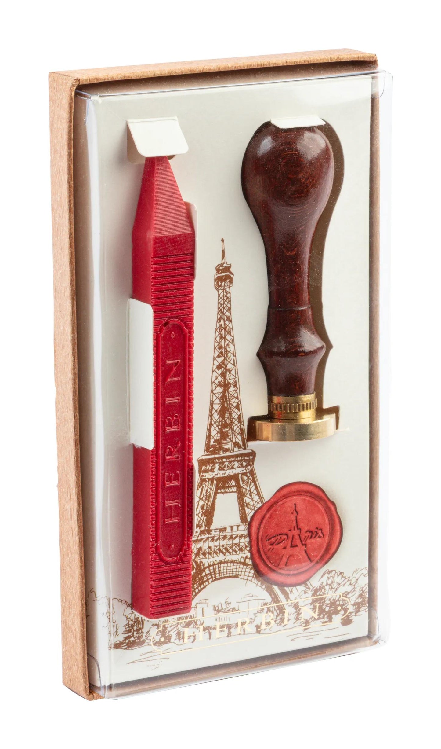 SCEAU SET + 1 BATON CIRE TOUR EIFFEL - Eiffel Tower - New (Pack x2)