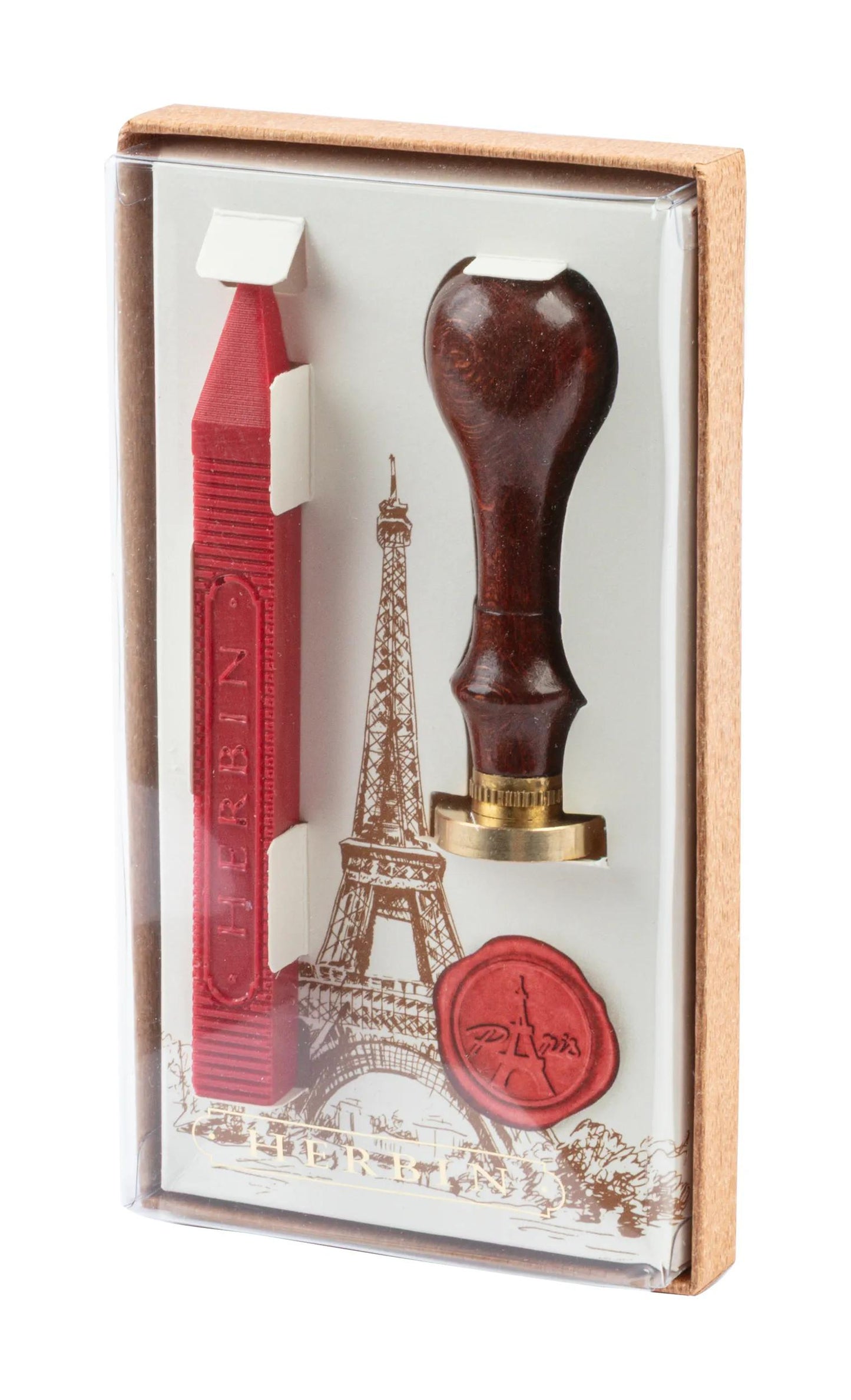SCEAU SET + 1 BATON CIRE TOUR EIFFEL - Eiffel Tower - New (Pack x2)