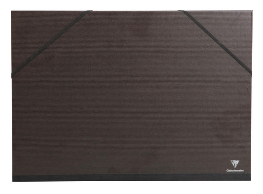 Carta da disegno Kraft con elastico 26x33cm - Nero (confezione da 8)