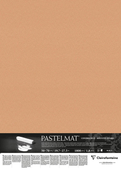 Pastelmat laminato 5F 50x70cm 1,800 micron - Siena