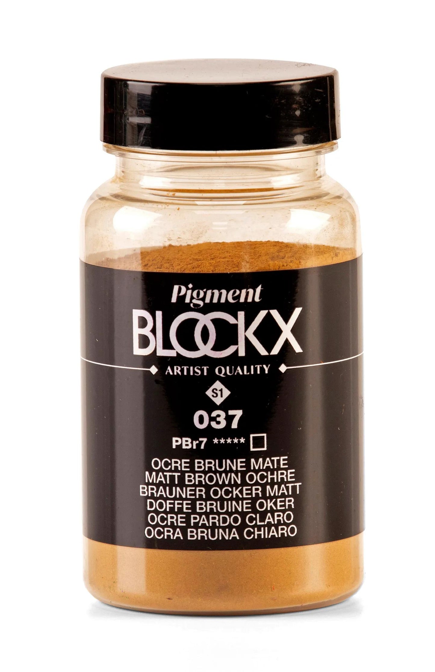 Pigment - matte brown ochre 100 ml / 80 g