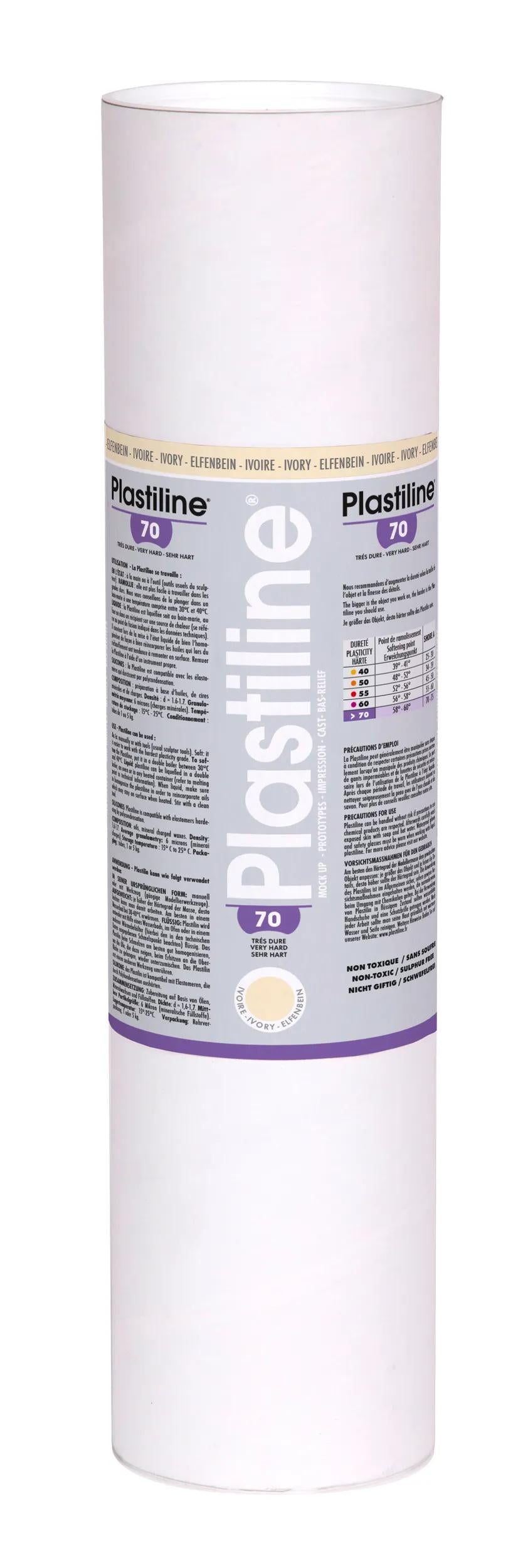 5 kg di durezza plastica 70 - Avorio