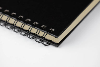 Delta Series spiral notebook 25F 15.2x20.3cm 270g - Ivory (in bundle 2)