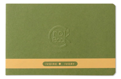 Crok'Book carnet piqué 24F 17x11cm 90g papier ivoire F - Aléatoire (lot de 10)
