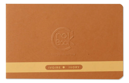 Crok'Book carnet piqué 24F 17x11cm 90g papier ivoire F - Aléatoire (lot de 10)