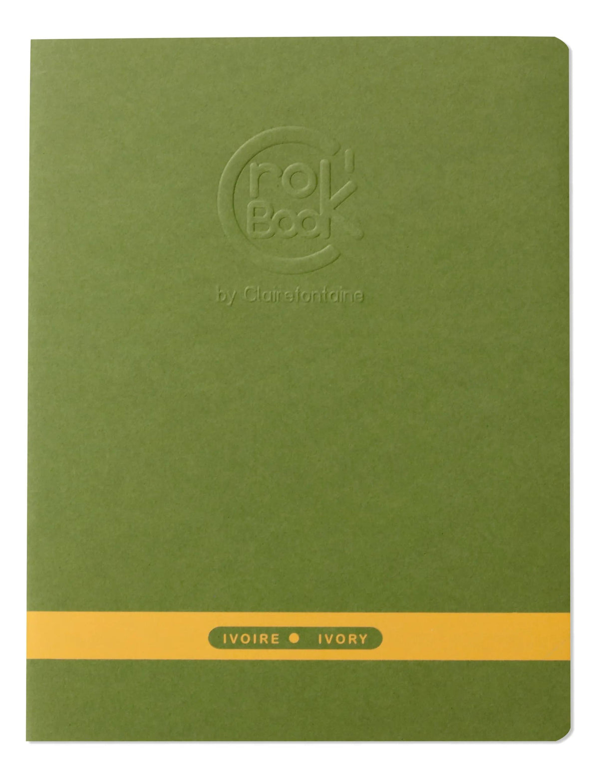 Crok'Book carnet piqué 24F 17x22cm 90g papier ivoire F - Aléatoire (lot de 10)