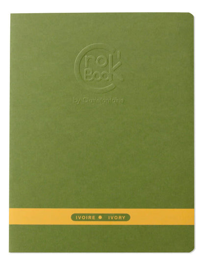 Crok'Book carnet piqué 24F 17x22cm 90g papier ivoire F - Aléatoire (lot de 10)