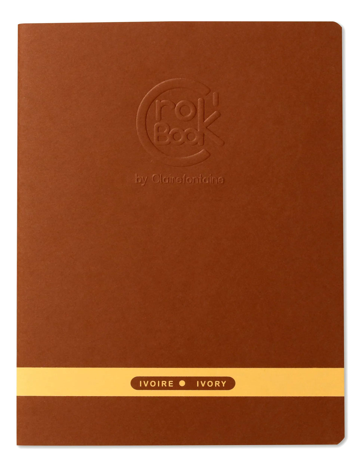Crok'Book carnet piqué 24F 17x22cm 90g papier ivoire F - Aléatoire (lot de 10)