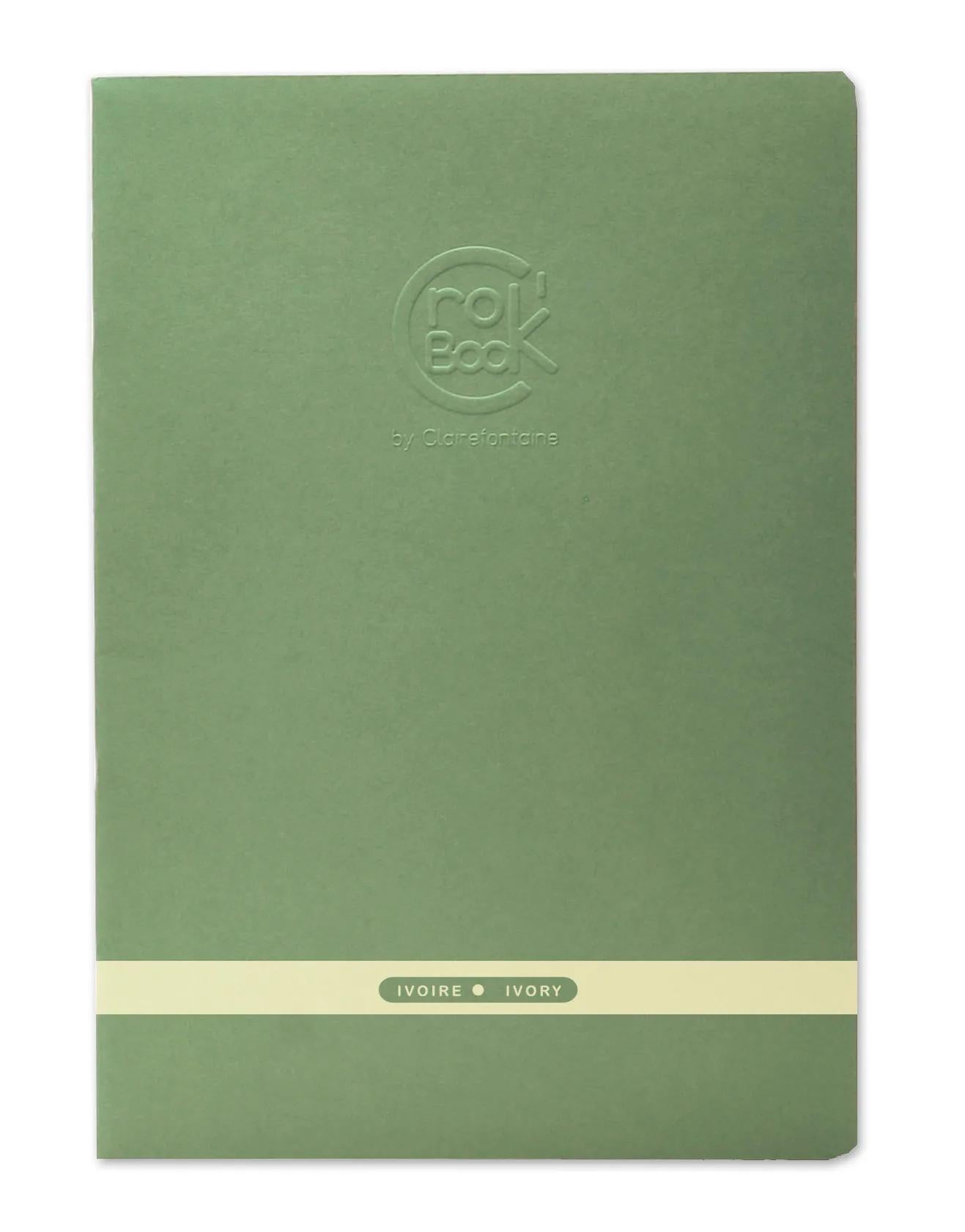 Crok'Book nicked book 24F A4 90g ivory paper F - Random (Pack x10)
