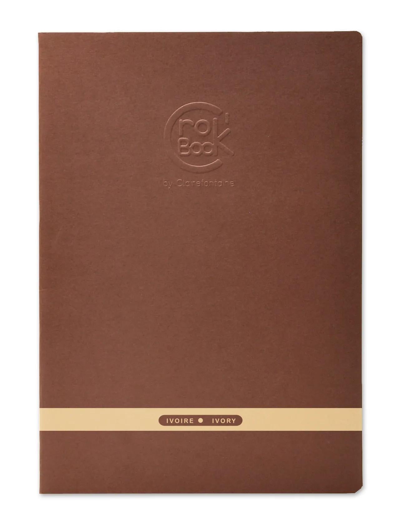 Crok'Book nicked book 24F A4 90g ivory paper F - Random (Pack x10)