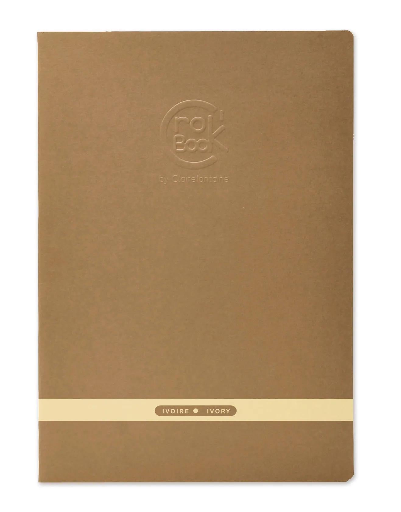 Crok'Book nicked book 24F A3 90g Elfenbeinpapier F - Random (Paket x5)