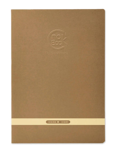 Crok'Book nicked book 24F A3 90g ivory paper F - Random (in bundle 5)