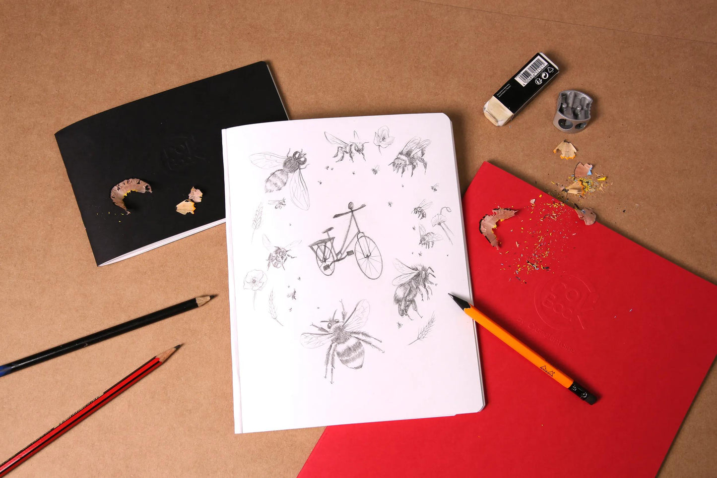 Crok'Book pique 24F A4 90g F - Random (Pack x10)
