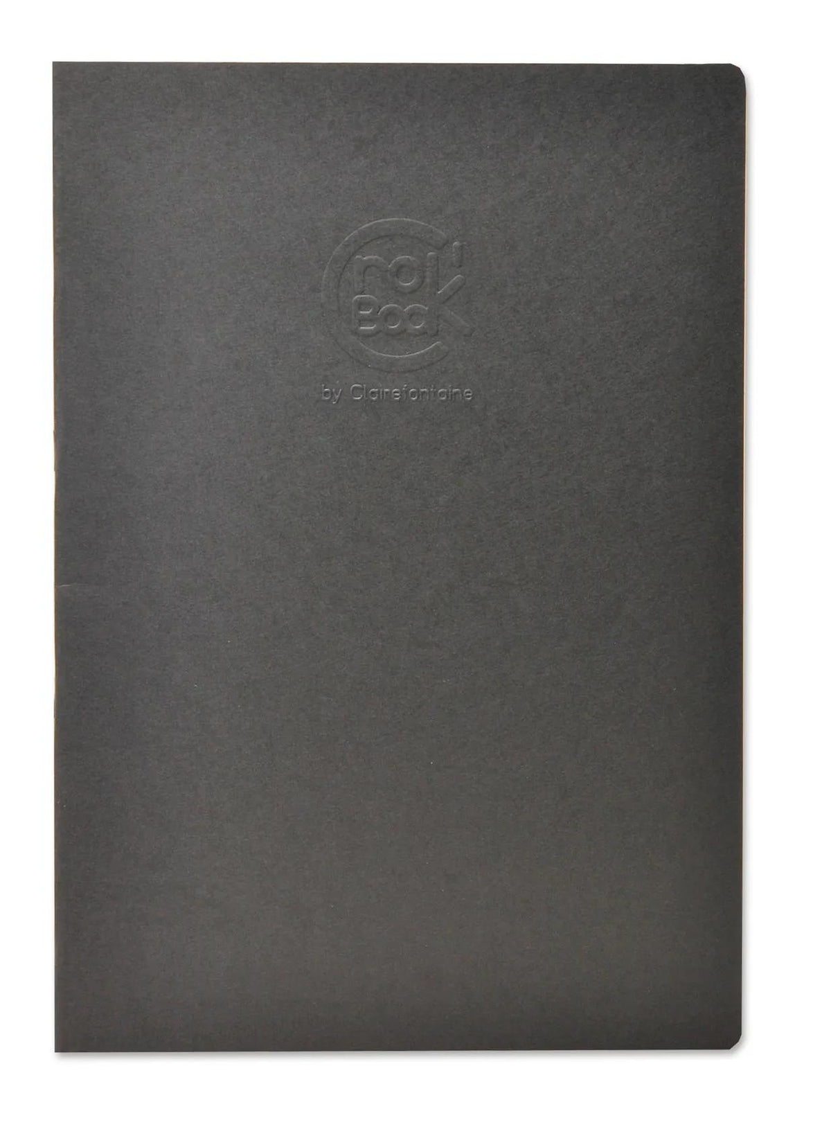 Crok'Book nicked book 24F 17x22cm 90g F - Schwarz (Paket x10)
