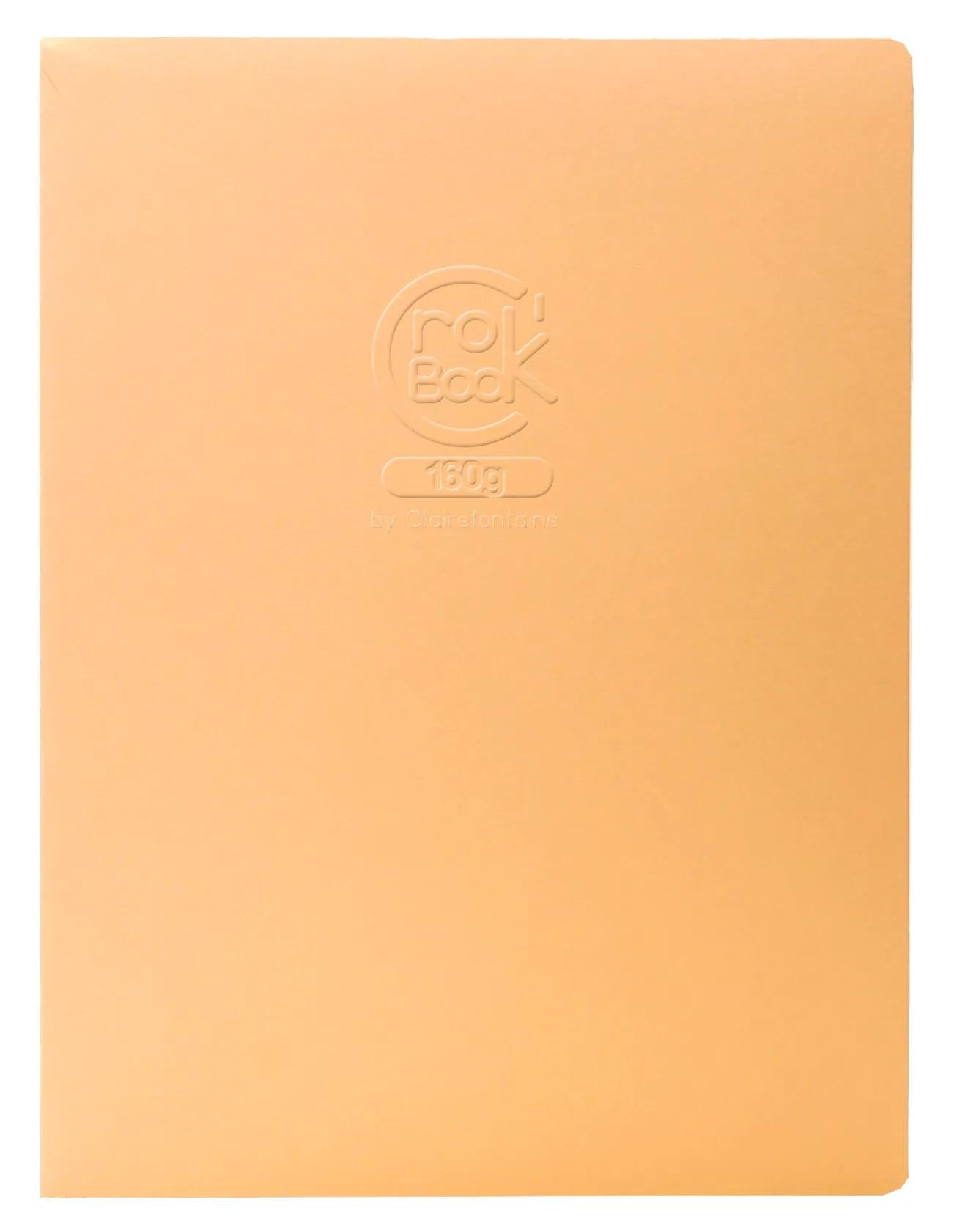 Crok'Book carnet piqué 20F A3 160g F - Aléatoire (Lot x5)