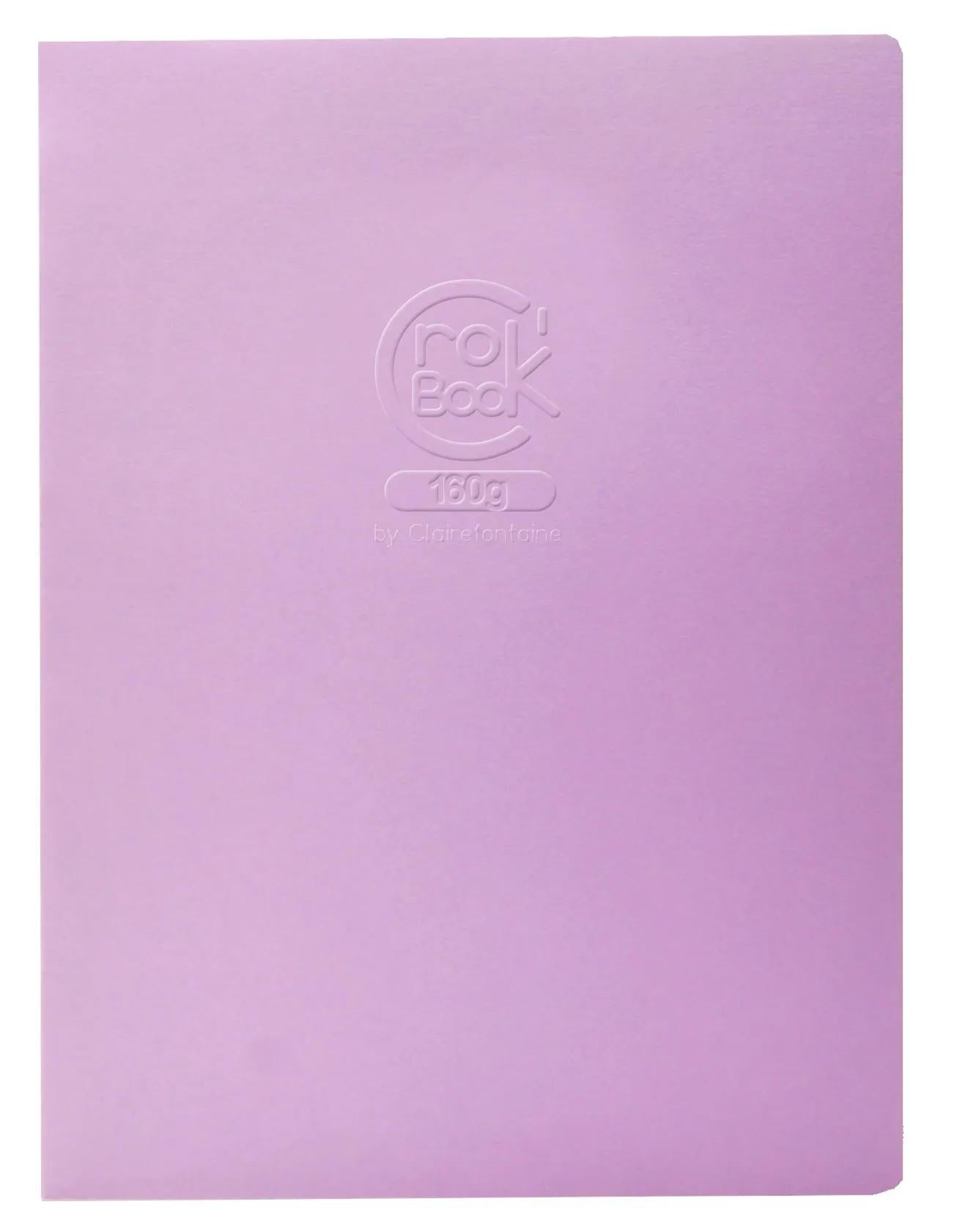 Crok'Book carnet piqué 20F A3 160g F - Aléatoire (Lot x5)