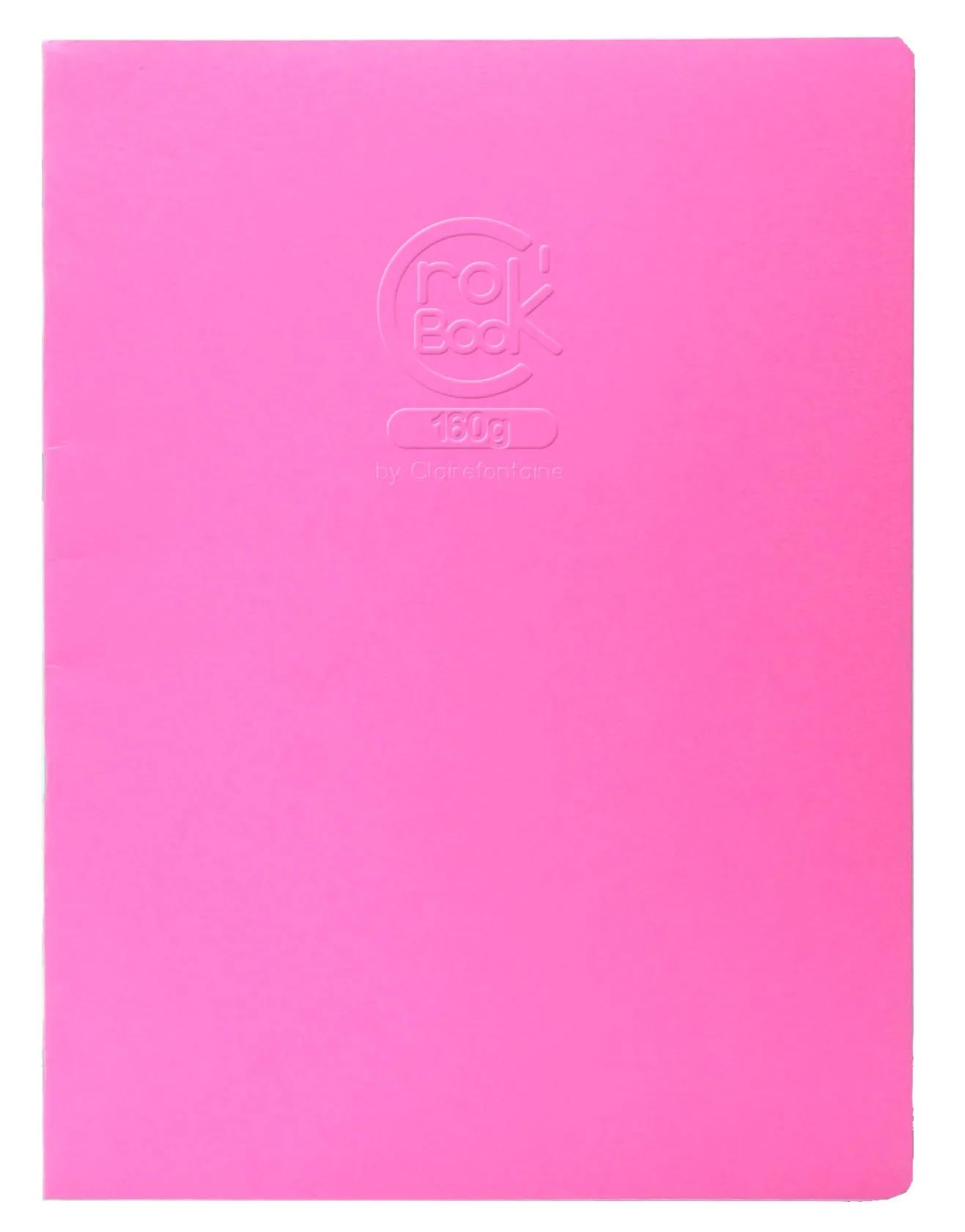 Crok'Book carnet piqué 20F A3 160g F - Aléatoire (Lot x5)