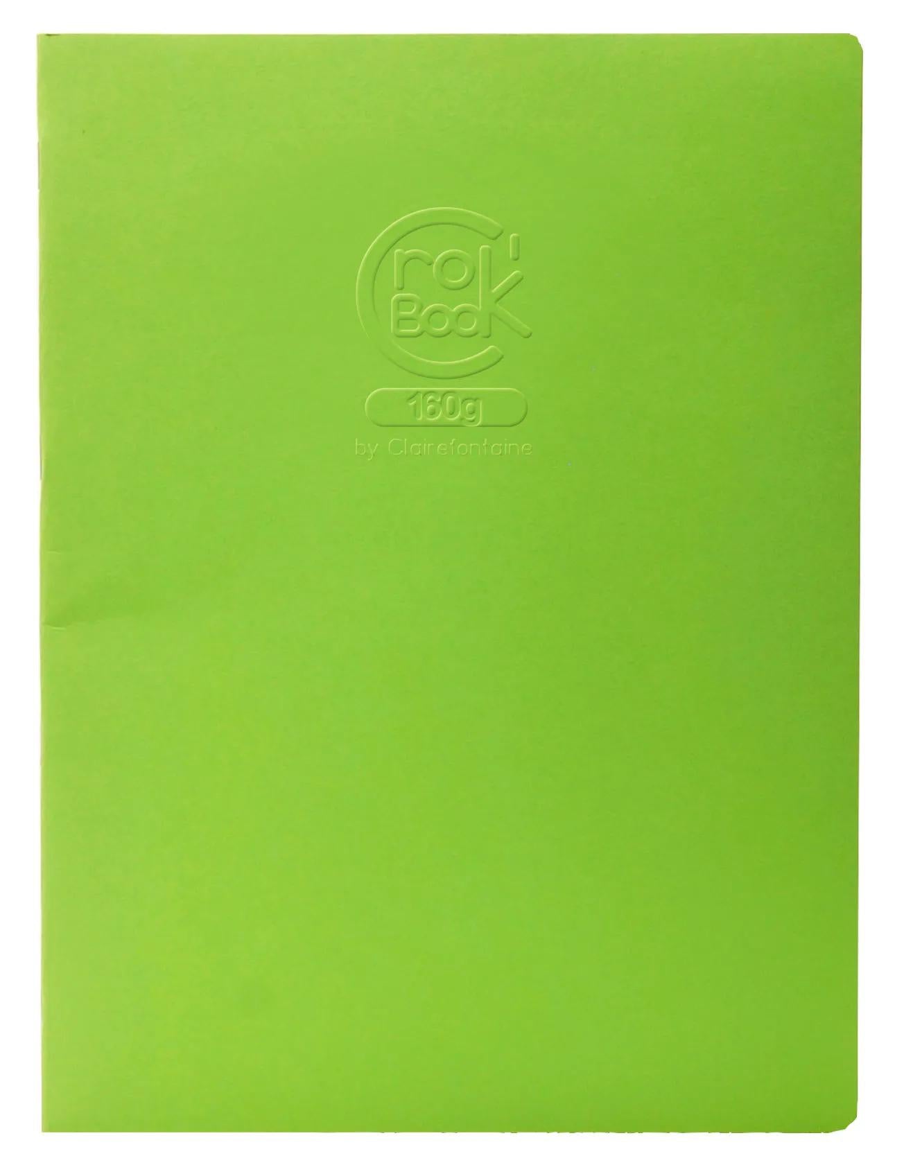Crok'Book carnet piqué 20F A3 160g F - Aléatoire (Lot x5)
