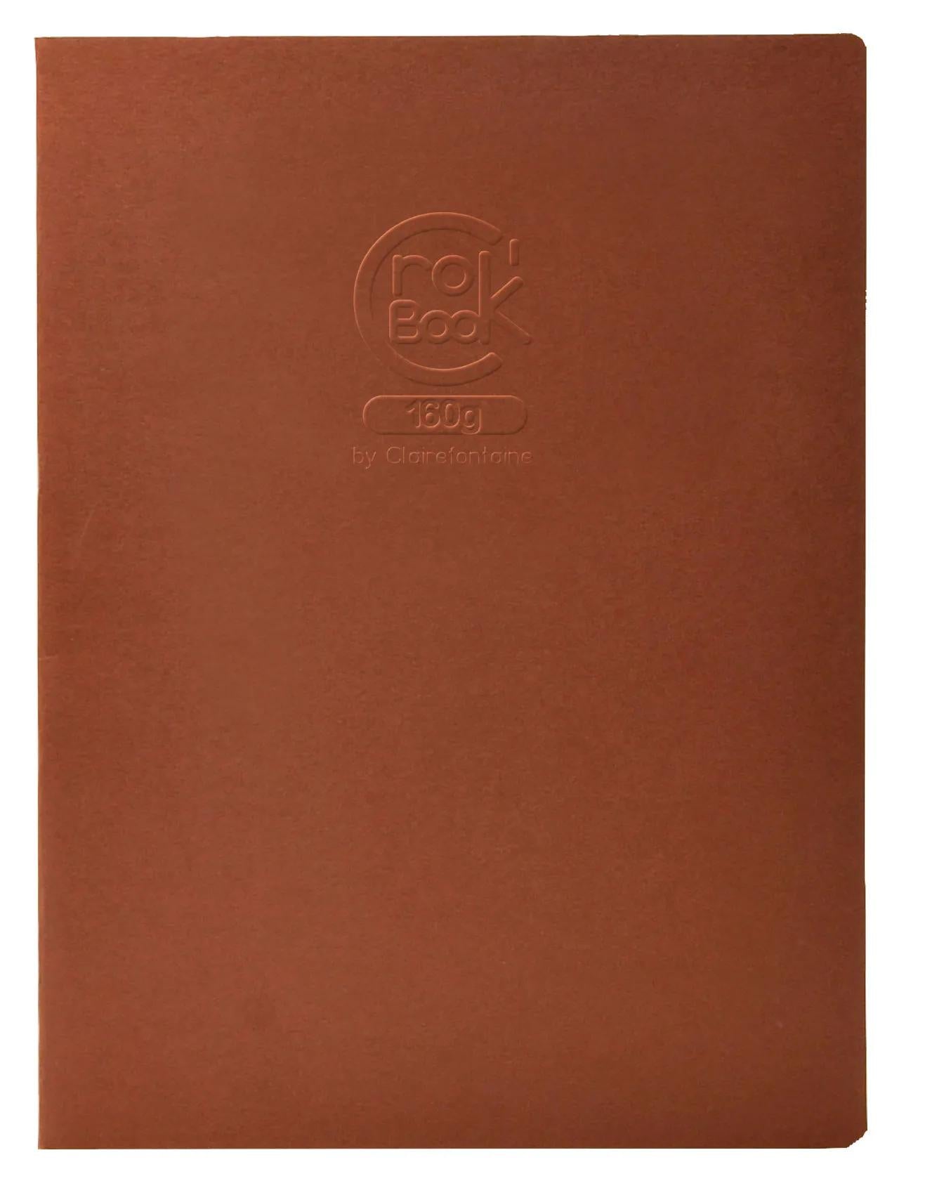 Crok'Book carnet piqué 20F A4 160g F - Aléatoire (Lot x10)