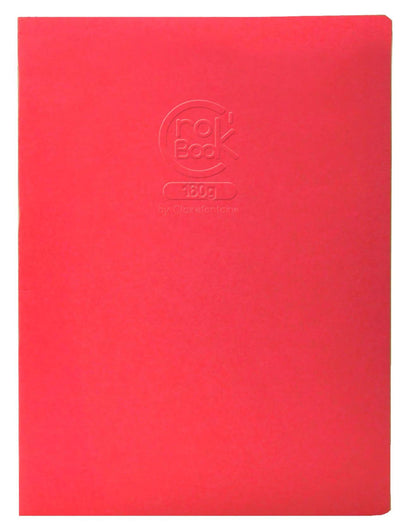 Crok'Book carnet piqué 20F A4 160g F - Aléatoire (lot de 10)