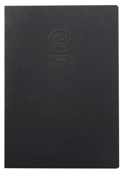 Crok'Book piqué book 20F A3 160g F - Black (in bundle 5)