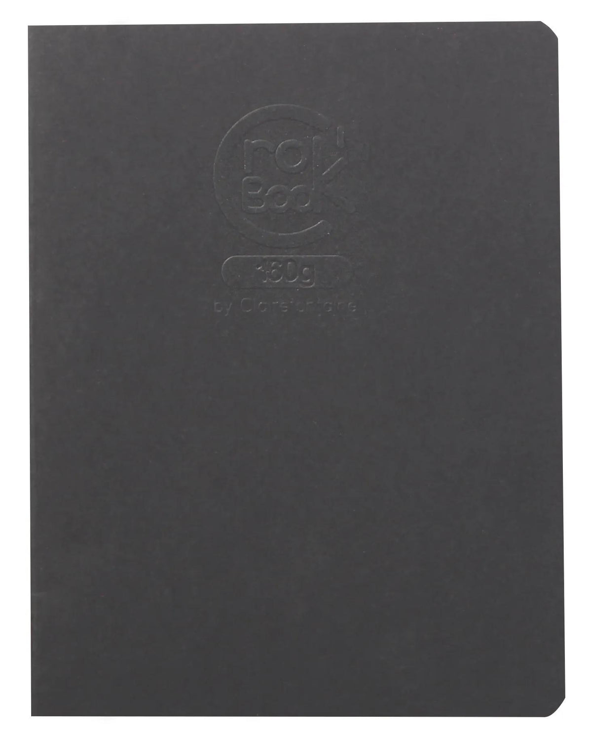 Crok'Book carnet piqué 20F 17x22cm 160g F - Noir (lot de 10)