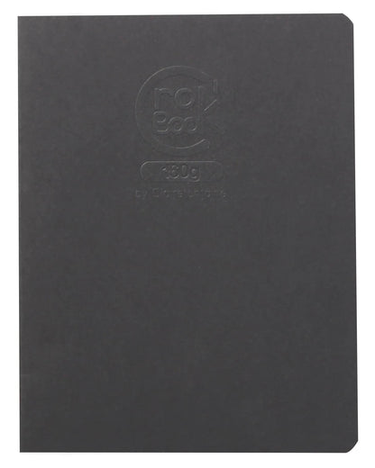 Crok'Book carnet piqué 20F 17x22cm 160g F - Noir (lot de 10)