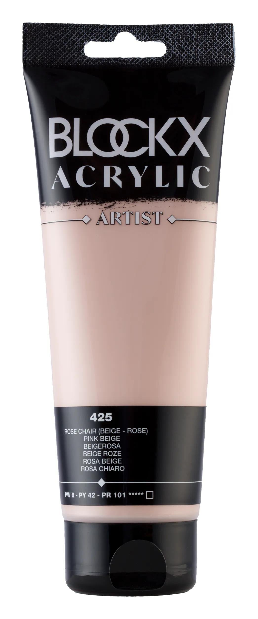 Fine acrylic paint tube 250ml - Pink flesh 425 (Pack x3)