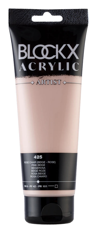 Fine acrylic paint tube 250ml - Pink flesh (lot de 3)