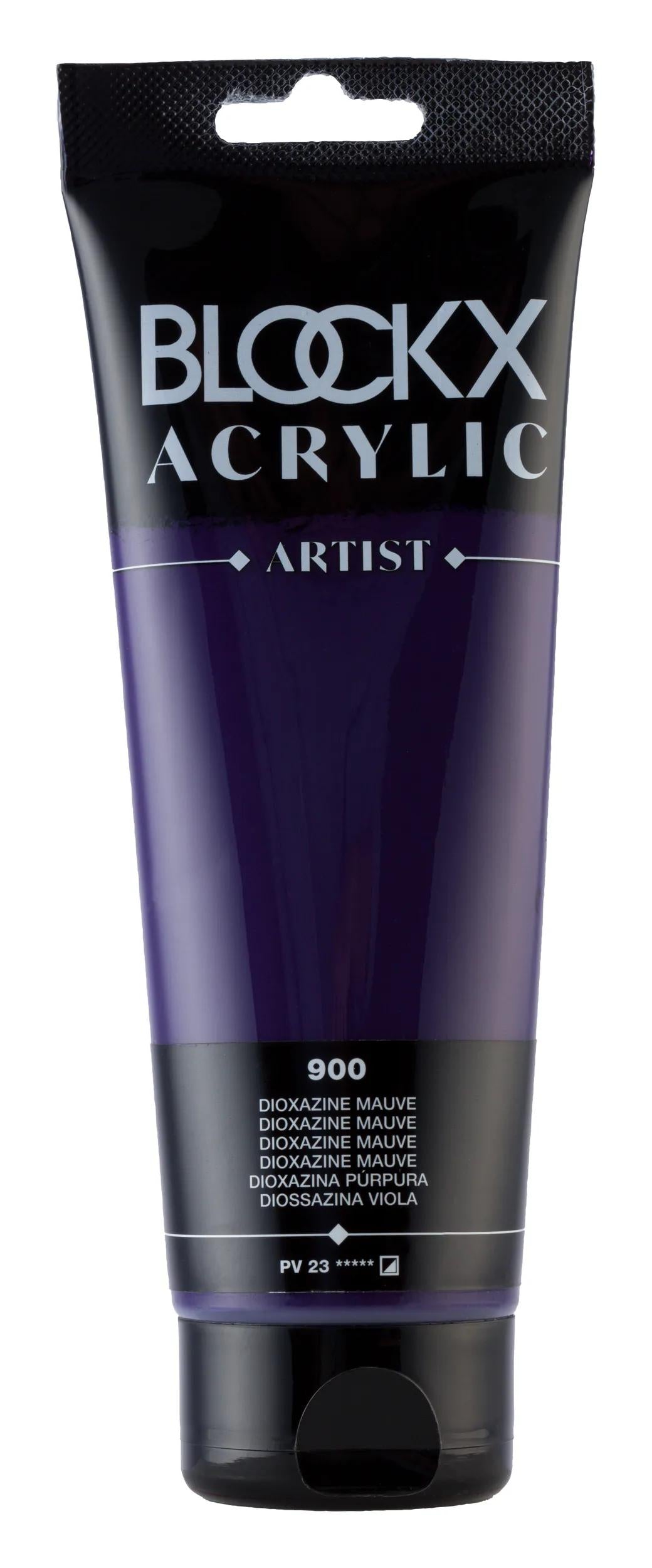Fine acrylic paint tube 250ml - Dioxazine purple (Lot x3)