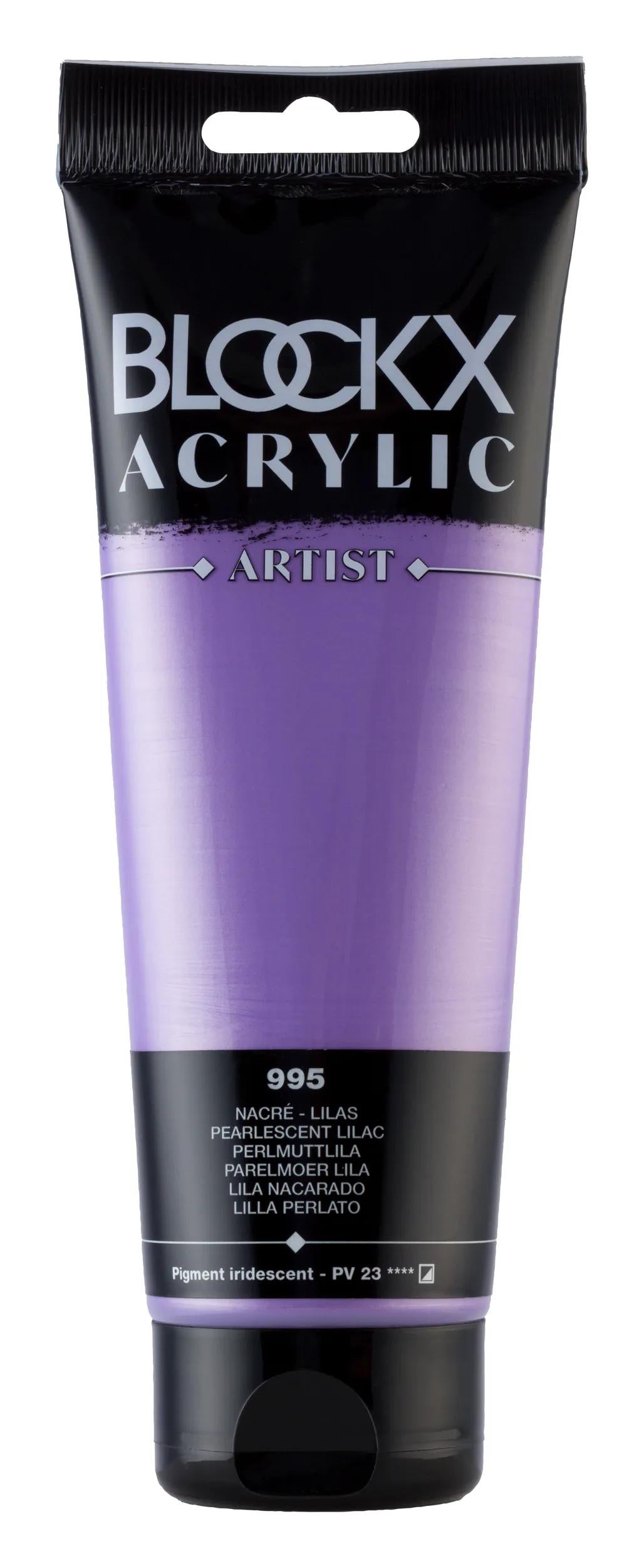 Fine acrylic paint tube 250ml - Lilas pearl 995 (Pack x3)
