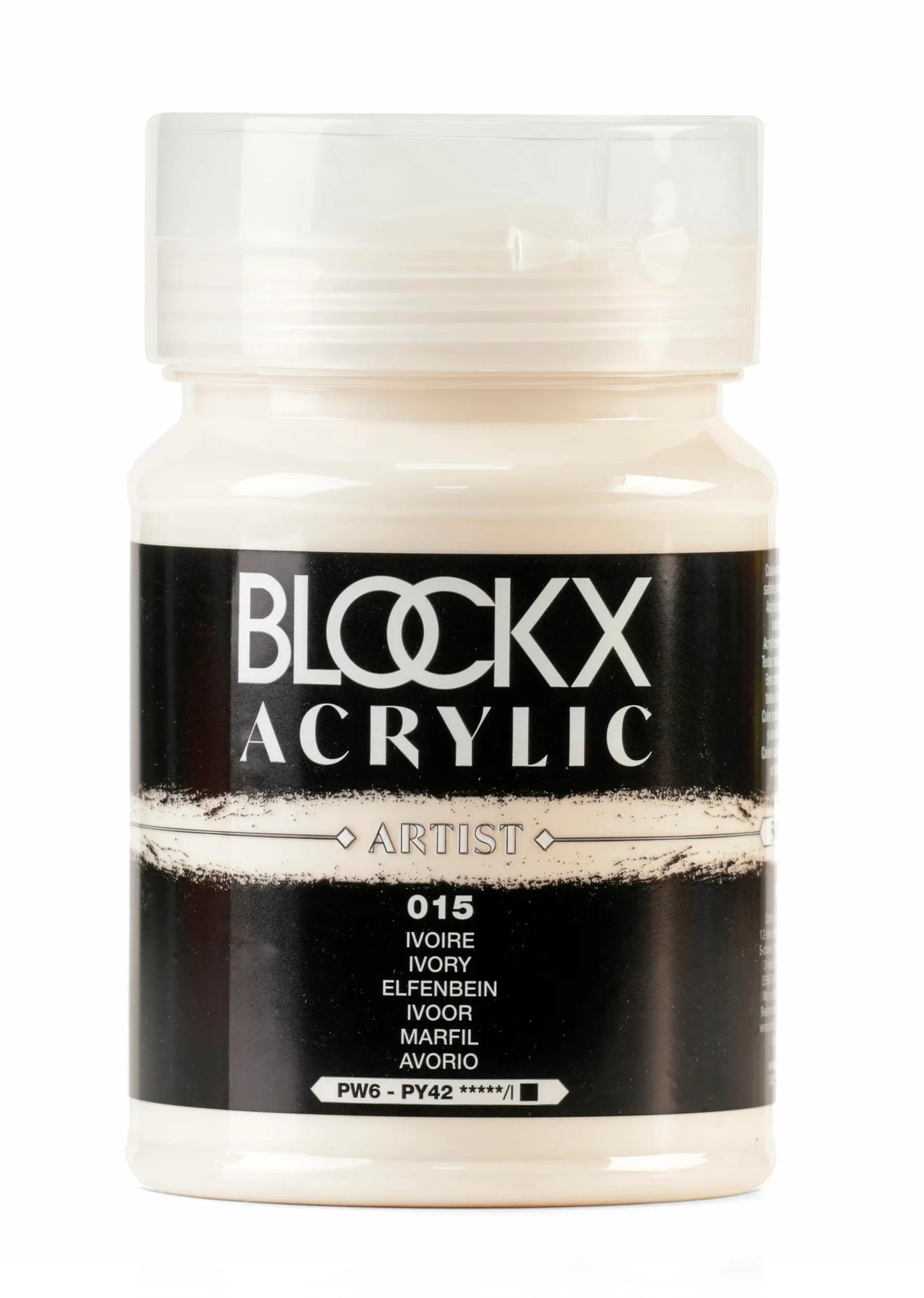 Fine acrylic paint 500ml - Ivory 15