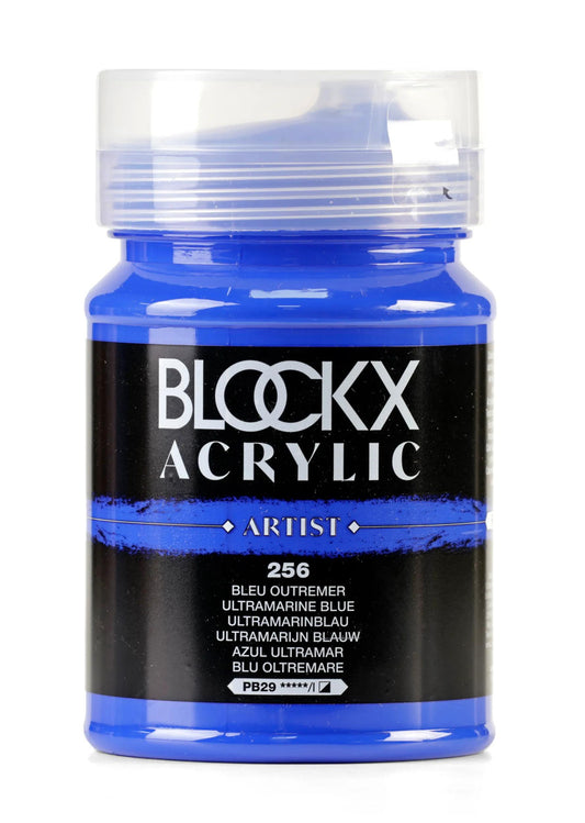 Fine acrylic pot paint 500ml - Blue overseas 256