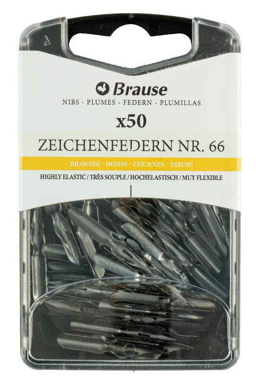 Box 50 feathers soft and fine drawing (66B)