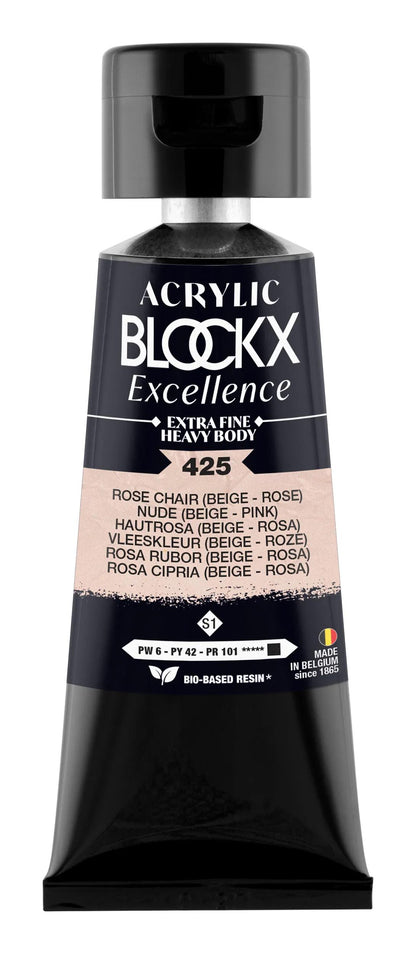 Extra fine acrylic paint tube 75ml - Pink flesh - New (lot de 3)