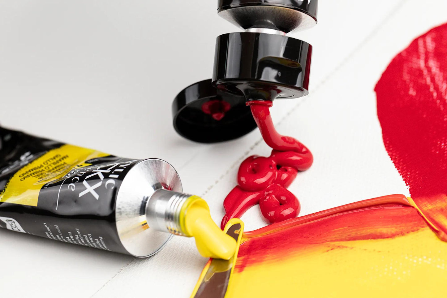 Extra fine acrylic paint tube 75ml - Magenta primary - New 433 (Pack x3)