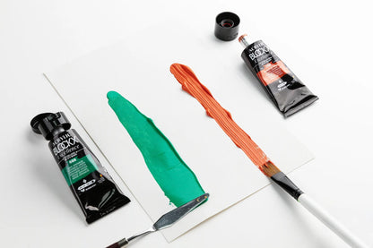 Extra fine acrylic paint tube 75ml - Veronese Green - New (lot de 3)