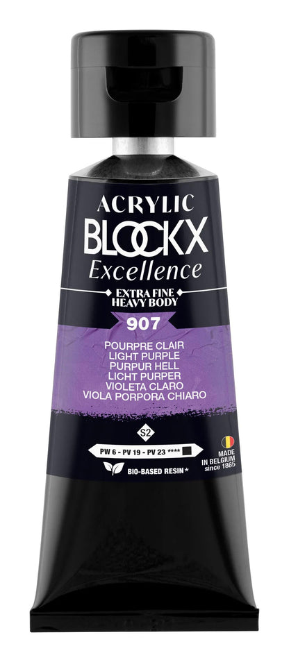 Extra fine acrylic paint tube 75ml - Light purple - New (lot de 3)