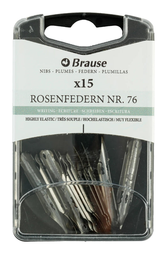 Box 15 rosa Federn