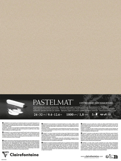 Pastelmat laminated 5 sheets 24x32cm - Sand