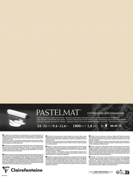 Pastelmat laminiert 5 Blatt 24x32cm - Mais