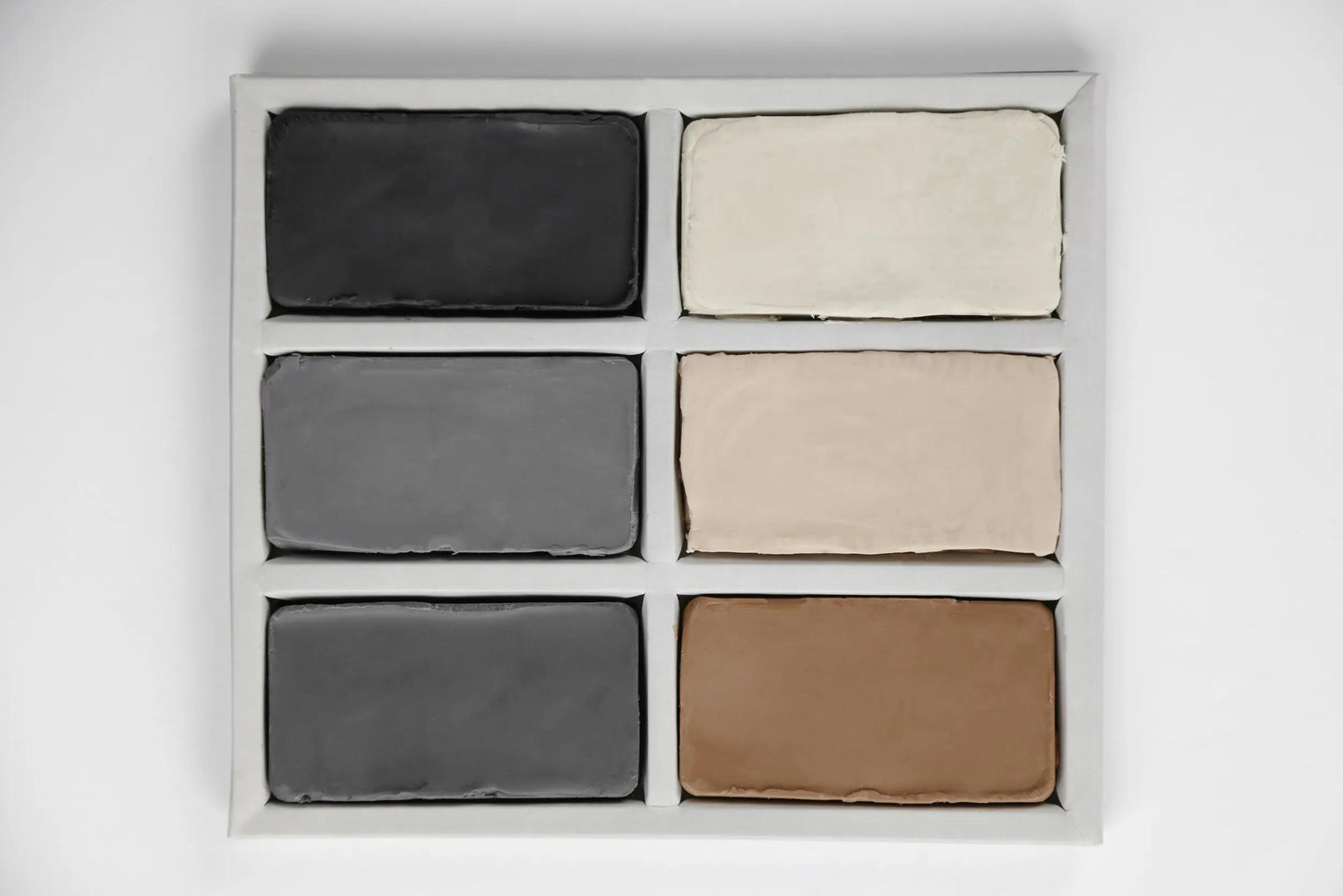6 PAINS OF PLASTILINE - Assorted (Pack x2)
