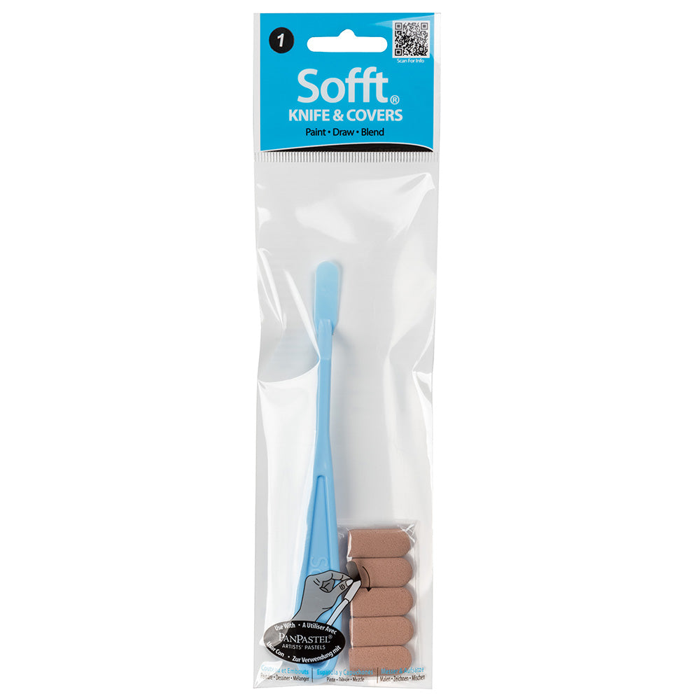 PanPastel - Sofft 5 No.1 Round Covers & Knife