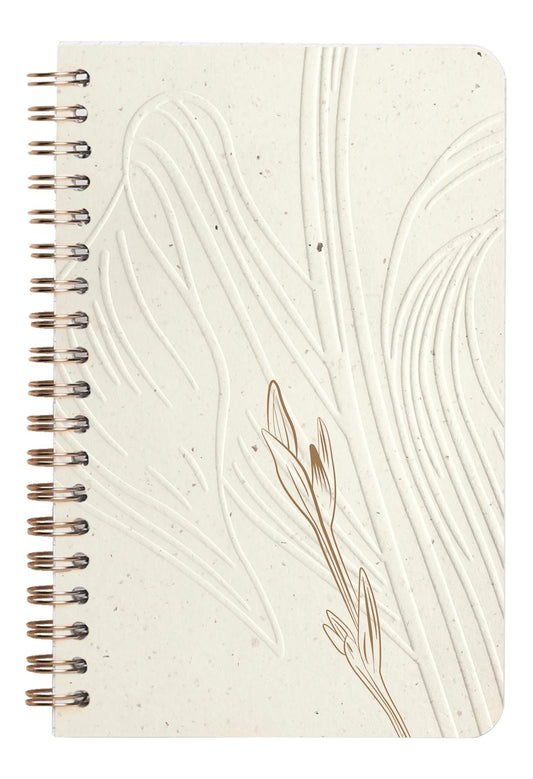 Tulip paper, Complete binder book 11x17 cm, 100 pages, dots (Pack x8)
