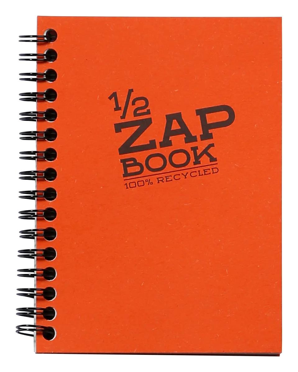 1/2 Zap Book book spiral 80F A6 80g - Random (Pack x10)