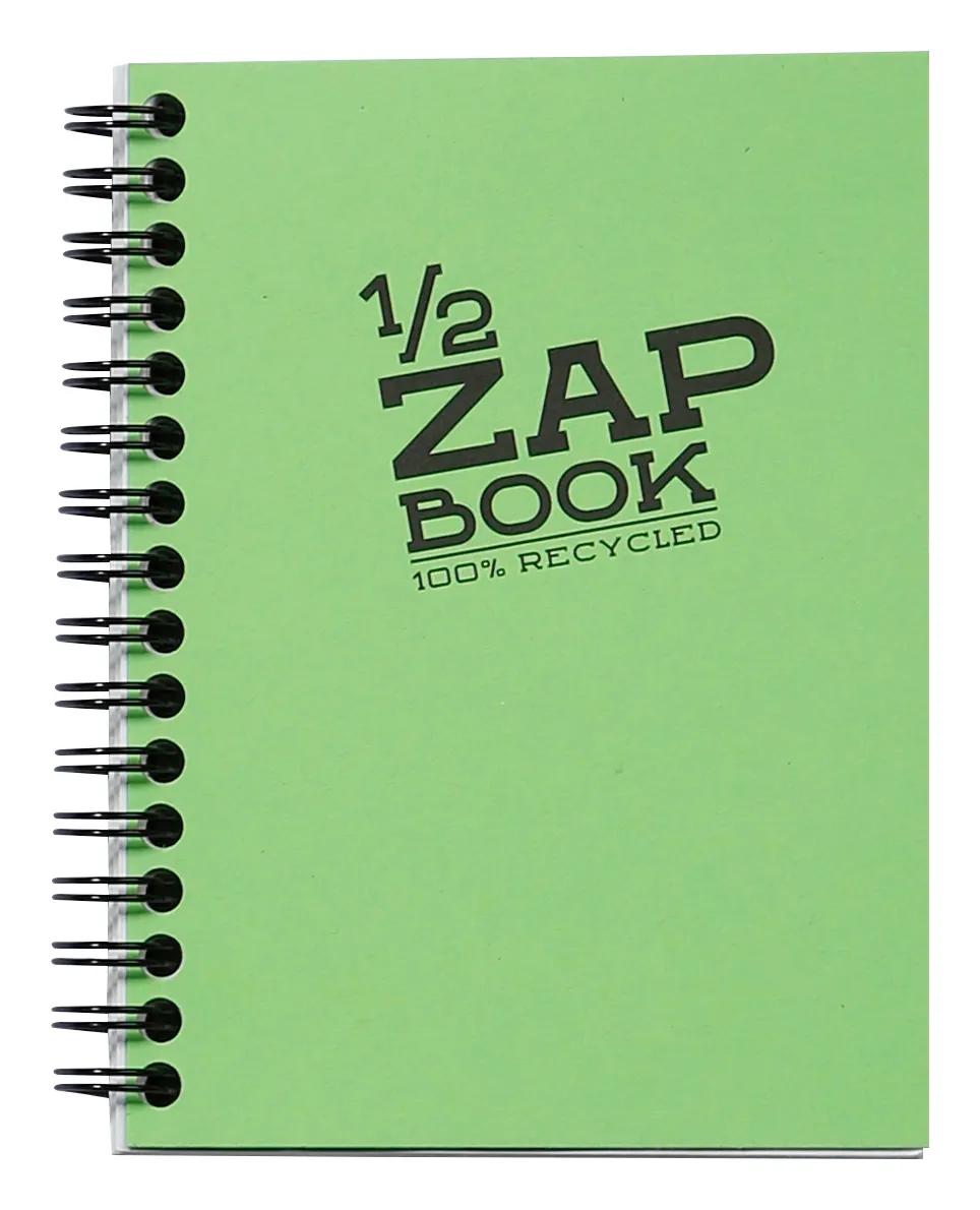 1/2 Zap Book book spiral 80F A6 80g - Random (Pack x10)