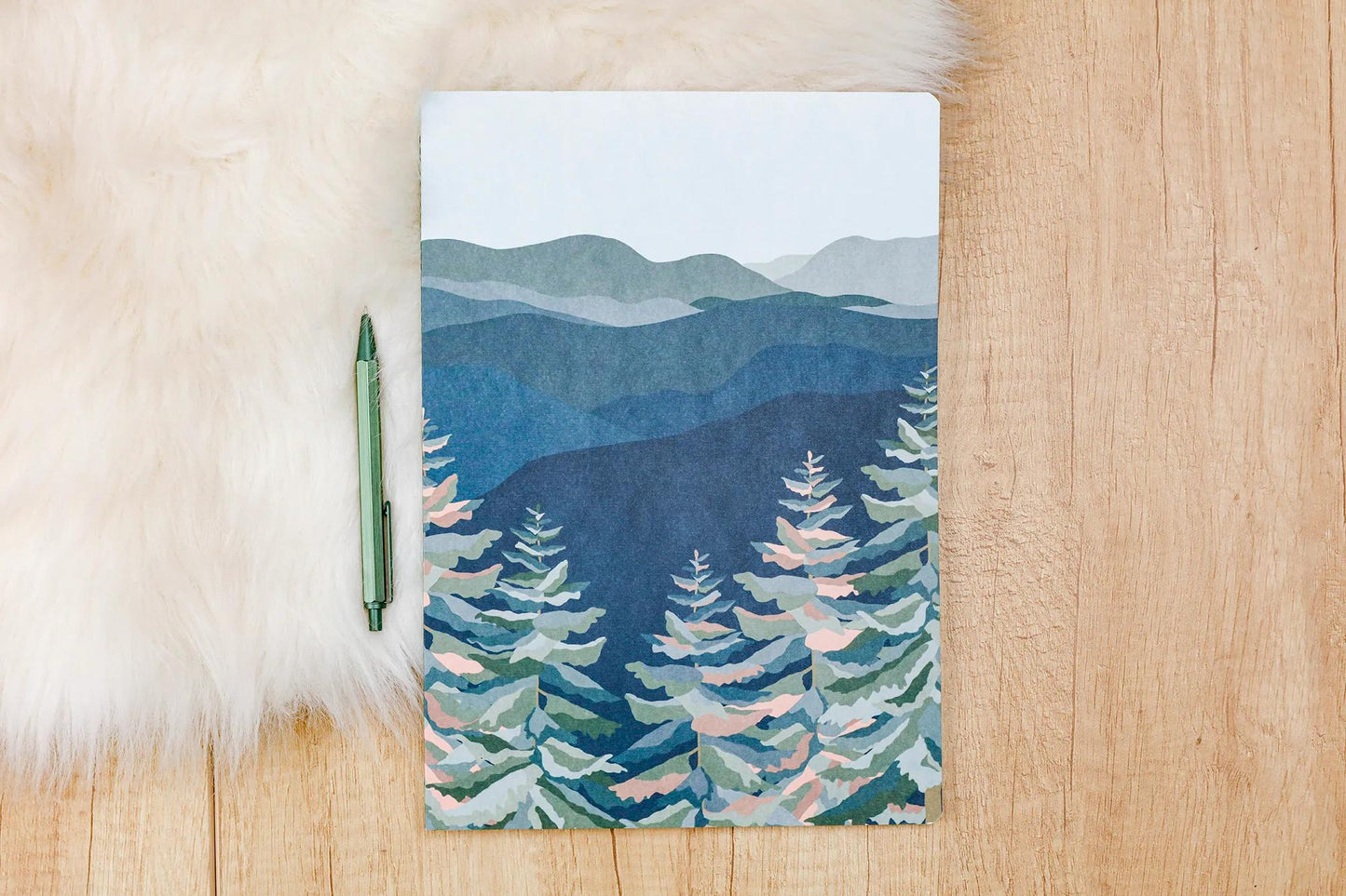 La Vie en Vosges, Cahier genäht Draht A4 21x29,7 cm, 96 Seiten, gefüttert und Rand, Arsch. (Paket x10)