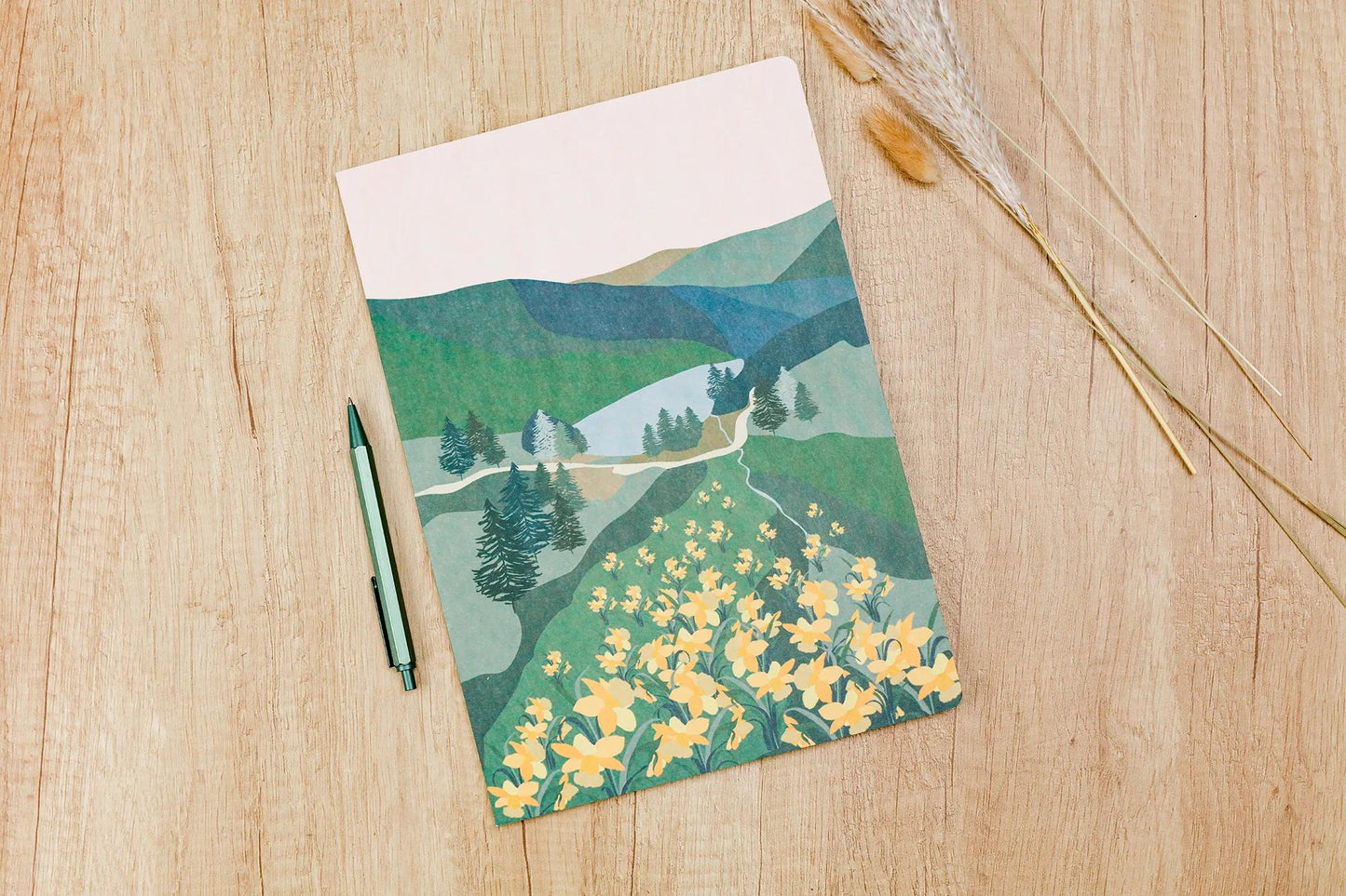 La Vie en Vosges, Cahier genäht Draht A4 21x29,7 cm, 96 Seiten, gefüttert und Rand, Arsch. (Paket x10)