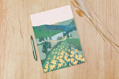 La Vie en Vosges, Cahier sewn wire A4 21x29,7 cm, 96 pages, lineed and margin, ass. (in bundle 10)